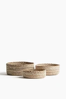 3-pack Seagrass Storage Baskets