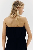 Ribbed Bandeau Jumpsuit