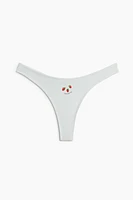 Lot de 5 culottes Thong en coton