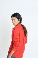 Linen-blend Shirt