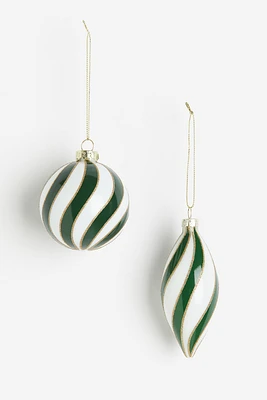 2-pack Christmas Ornaments