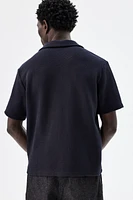 Chemise classique avec col cubain