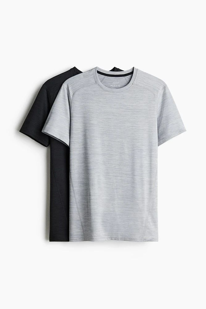 2-Pack Muscle Fit Sports Shirts with DryMove™