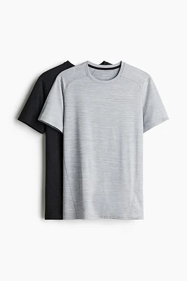 2-Pack Muscle Fit Sports Shirts with DryMove™