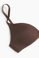 Padded Soft-Cup Microfiber Bra