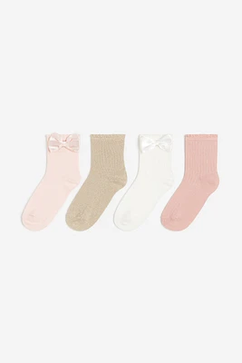 4-pack Ruffle-trimmed Socks