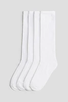 Lot de 4 paires chaussettes scolaires