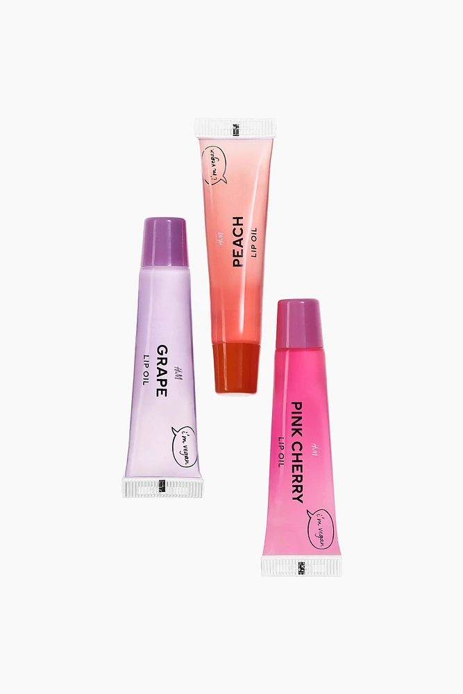 3-pack Lip Oil Kit