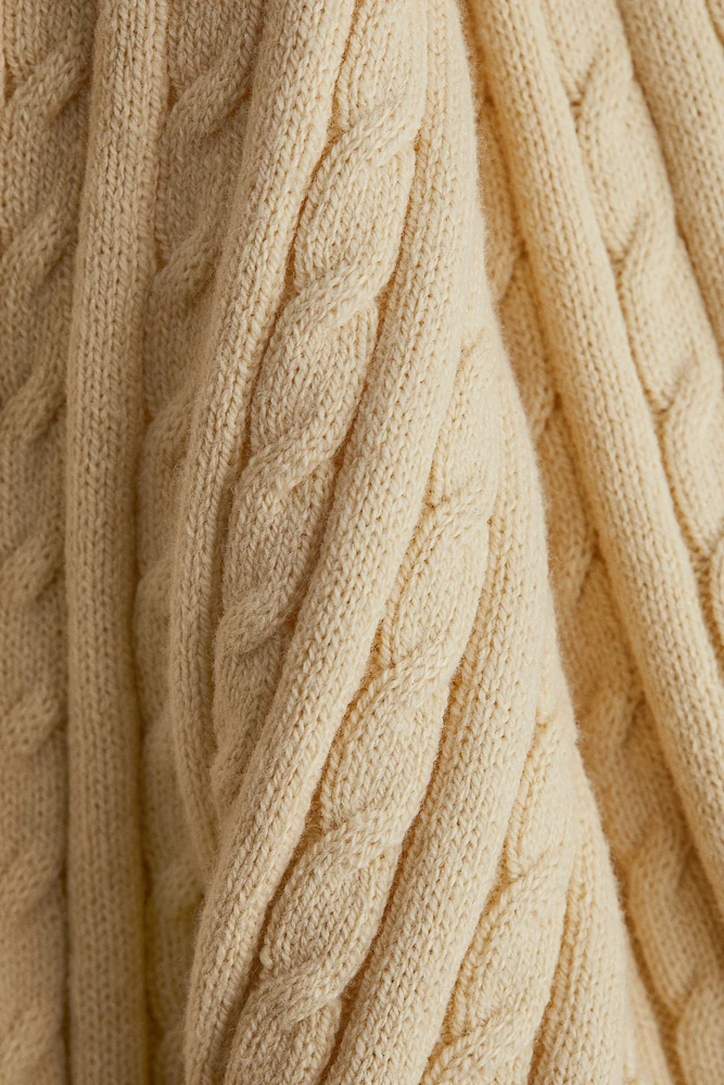 Cable-Knit Skirt