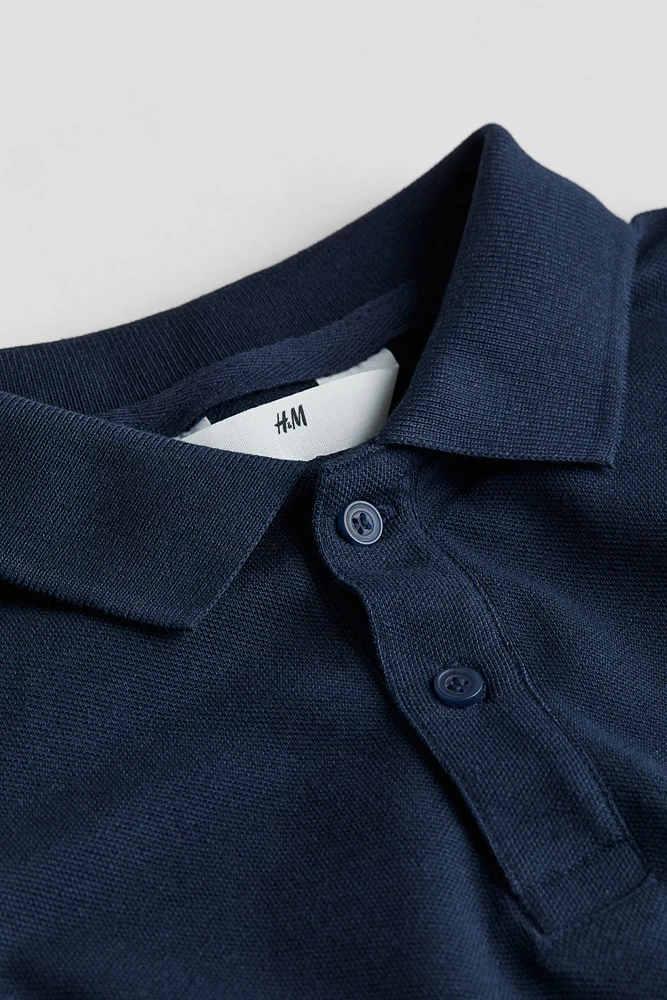 Cotton Pique Polo Shirt