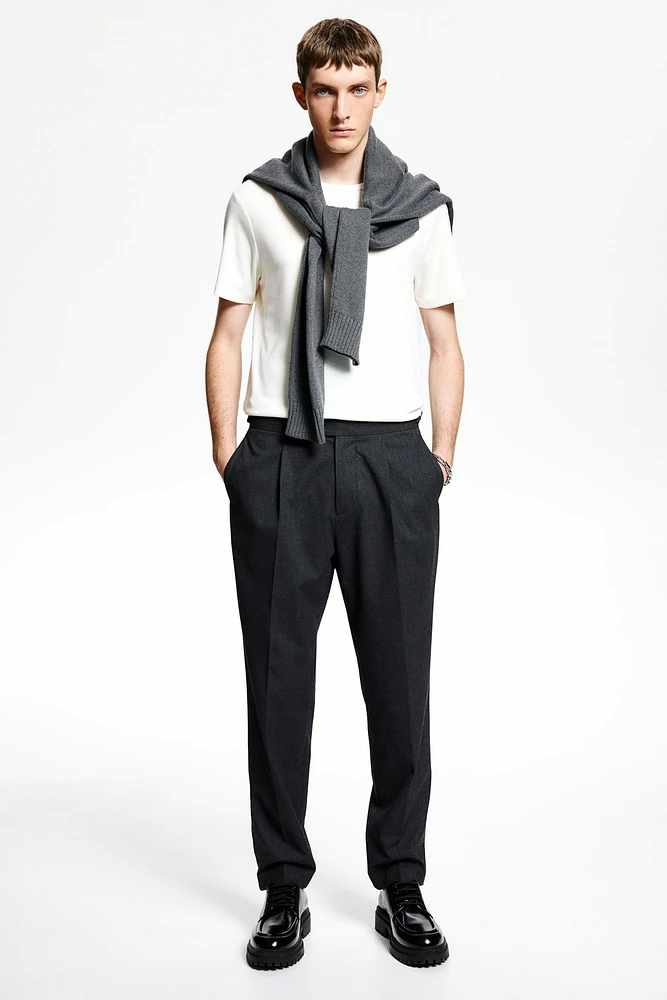 Viscose-Blend Dress Pants