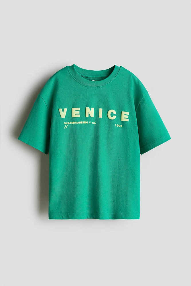 Loose-Fit Printed T-Shirt