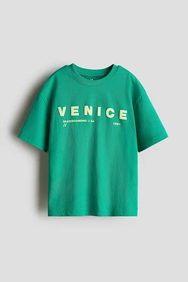 Loose-Fit Printed T-Shirt