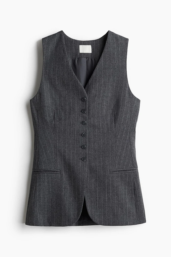 Viscose-Blend Suit Vest