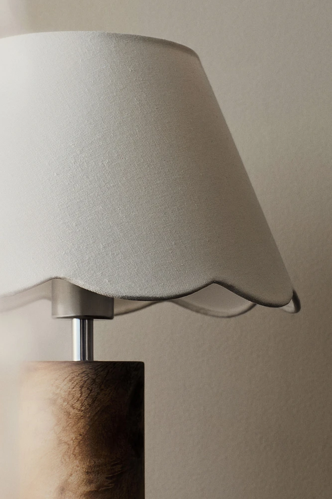 Small Linen-blend Lampshade