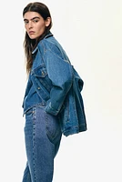 Slim Mom High Ankle Jeans