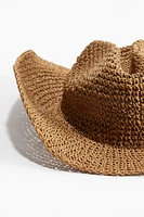 Chapeau de cowboy en paille