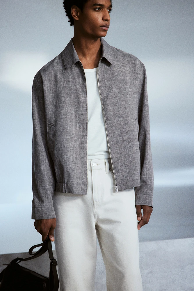 Regular Fit Twill Jacket