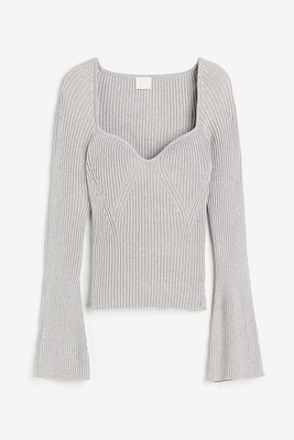 Rib-knit Sweater