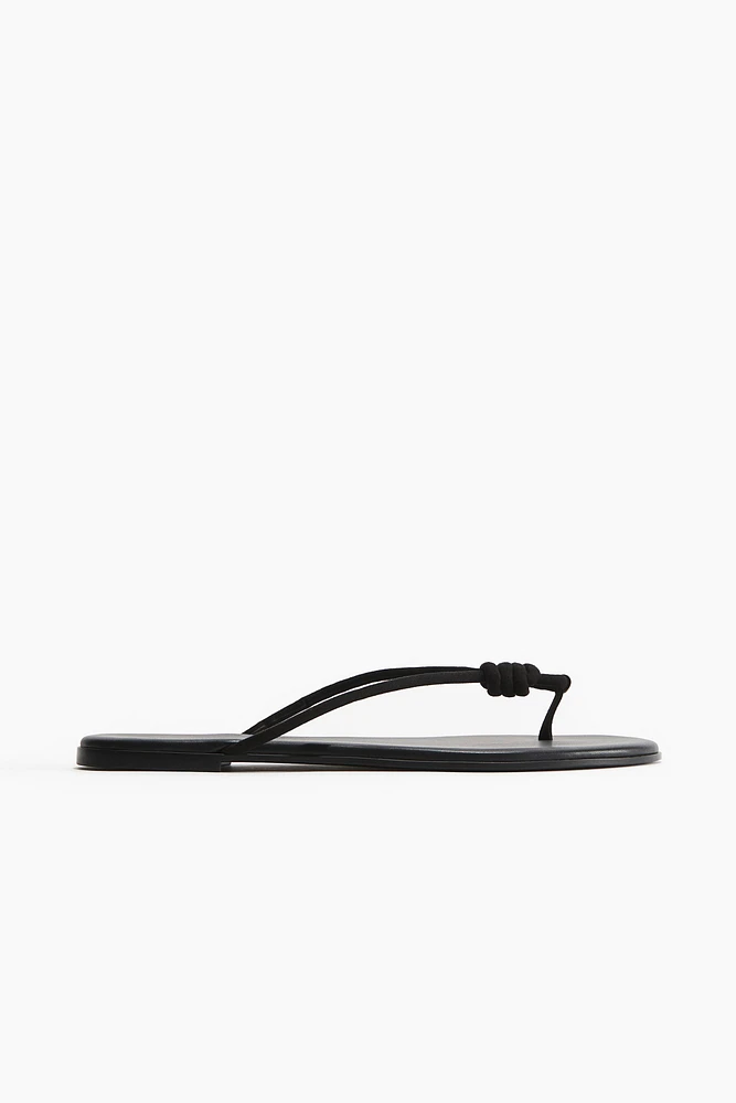 Knot-Detail Flip-Flops