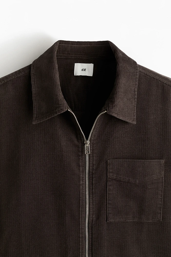 Regular Fit Corduroy Overshirt