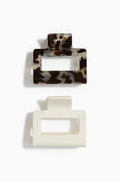 2-pack Hair Claws