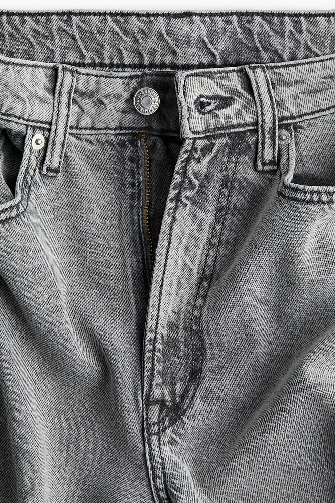 Jean ample très doux à taille haute