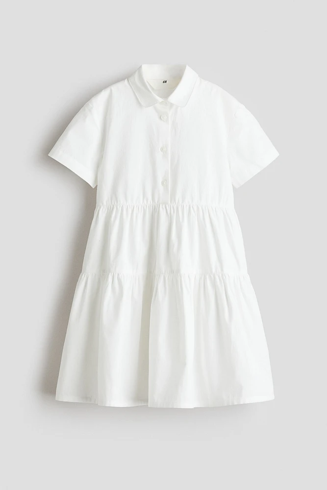 Cotton Shirt Dress