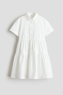 Cotton Shirt Dress