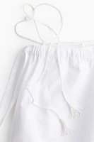Pantalon ample en coton