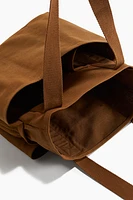 Cotton Canvas Shopper