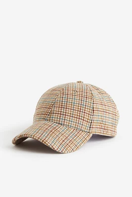 Wool-blend Cap