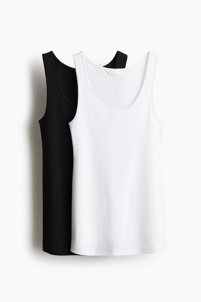 MAMA 2-pack Cotton Tank Tops