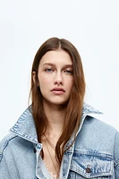 Veste grande taille en denim