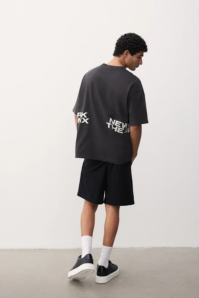 Regular-Fit Canvas Shorts