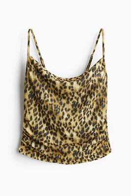Cowl-neck Camisole Top