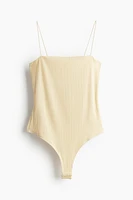 Bodysuit with Extra-narrow Shoulder Straps