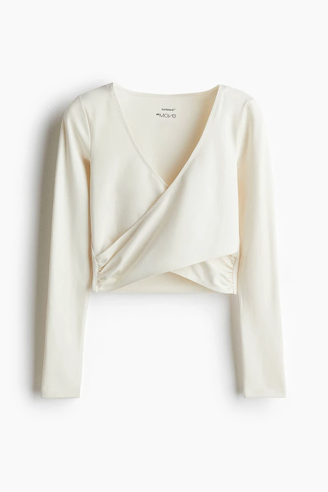 Haut de sport croisé SoftMove™