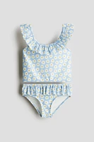 2-piece Ruffle-Trimmed Swimsuit