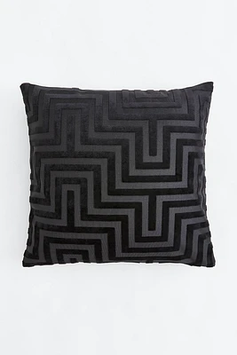 Housse de coussin en velours