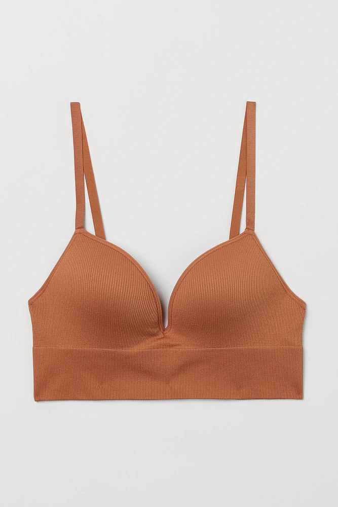 Seamless Soft-cup Push-up Bra