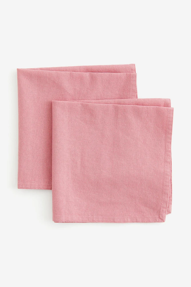 2-pack Linen-blend Napkins
