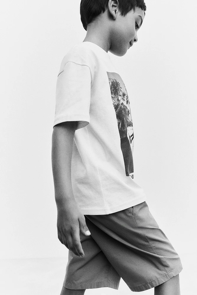 Loose-Fit Printed T-Shirt
