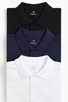 Lot de 3 polos Coupe Classique