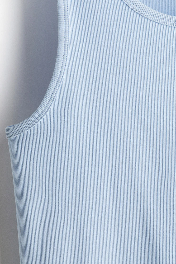 Slim Fit Ribbed Tank Top
