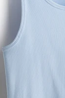 Slim Fit Ribbed Tank Top