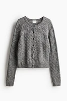 Cable-Knit Cardigan