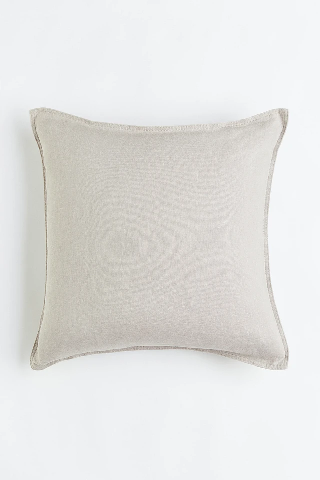 Washed Linen Cushion Cover