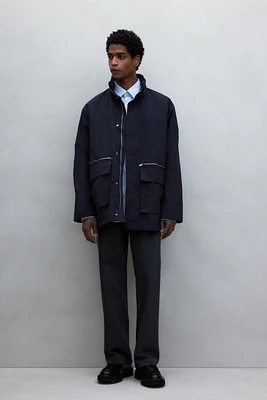 Parka hydrofuge coupe classique