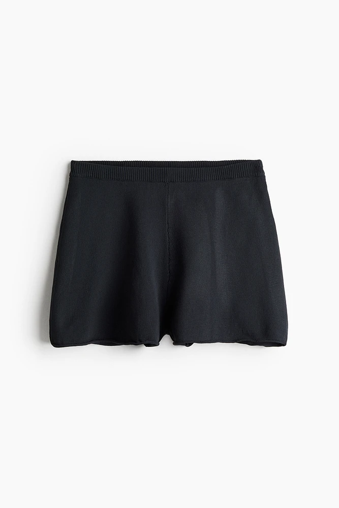 Short en maille